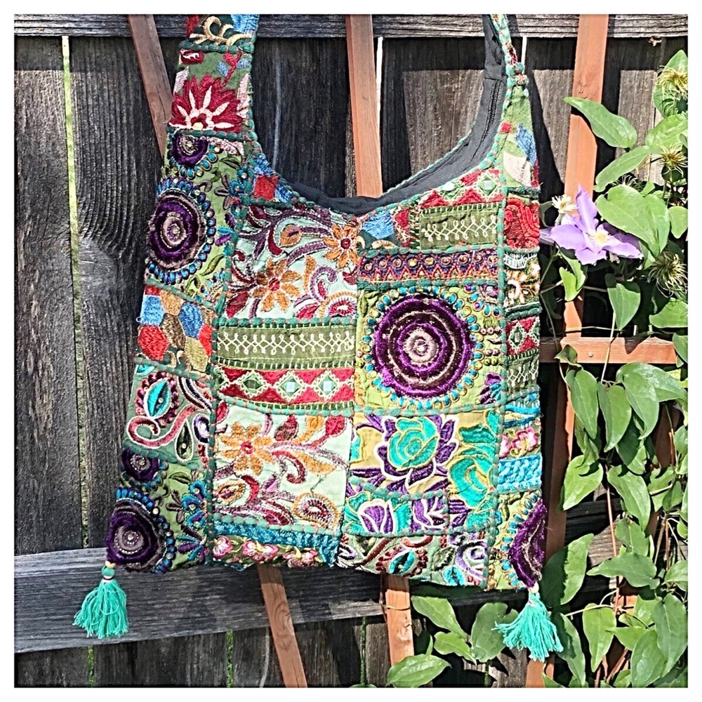 Vintage Patchwork Bag - Picture 2 of 13